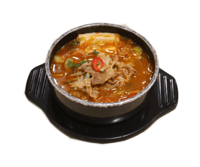 차돌김치찌개