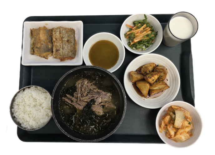 쇠고기미역국밥