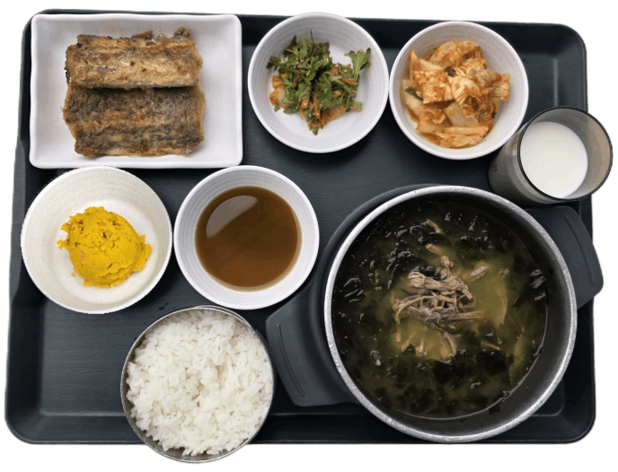 쇠고기미역국밥