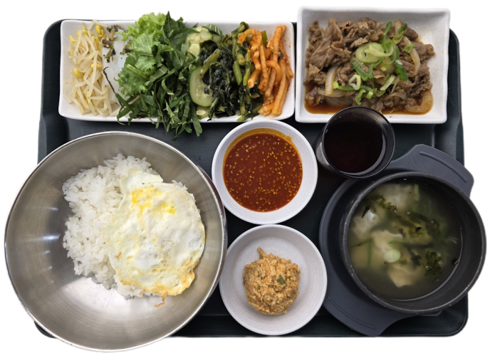 보리밥/쌀밥