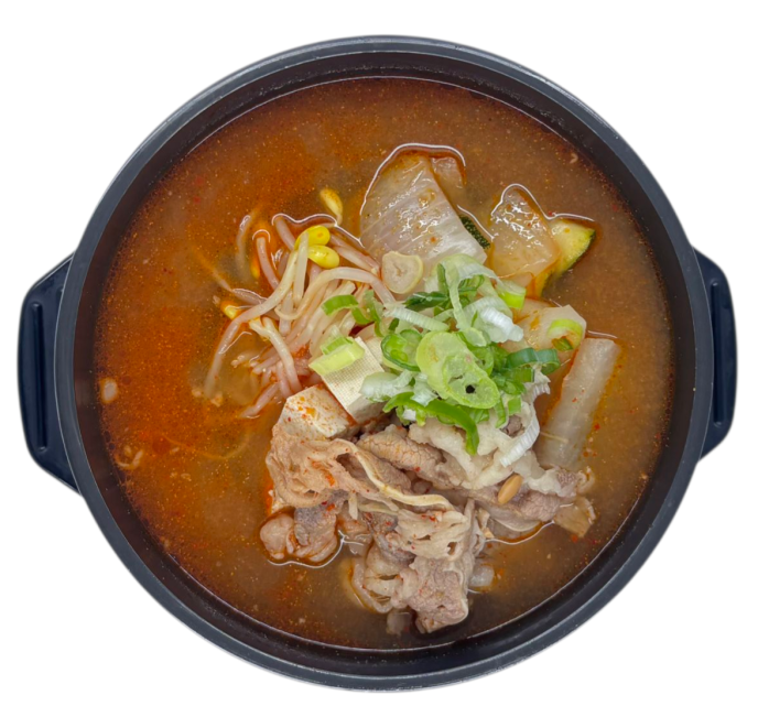 소고기 된장국밥