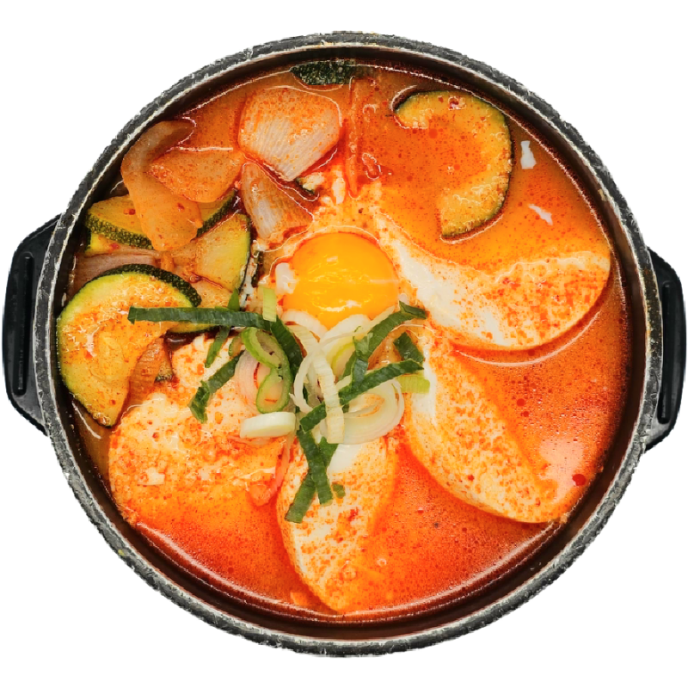 수란 순두부찌개