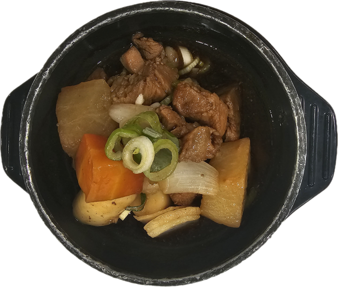 뚝배기 돼지고기사태 떡찜