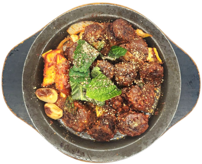 철판 순대볶음