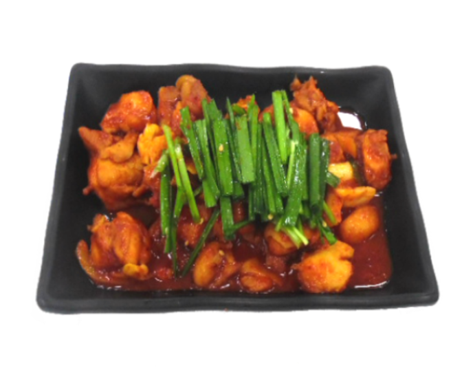 매콤 부추 닭고기볶음