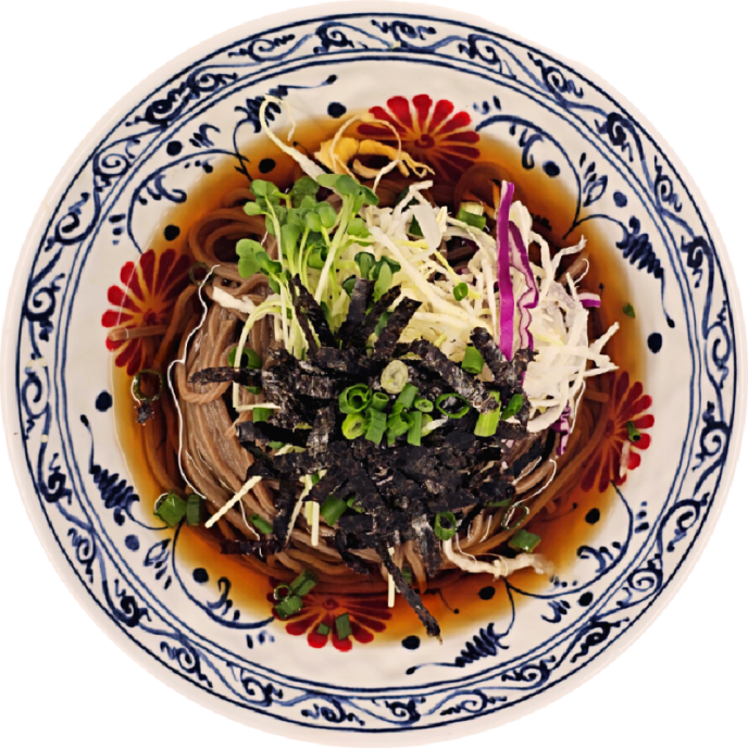 새우튀김 냉메밀소바