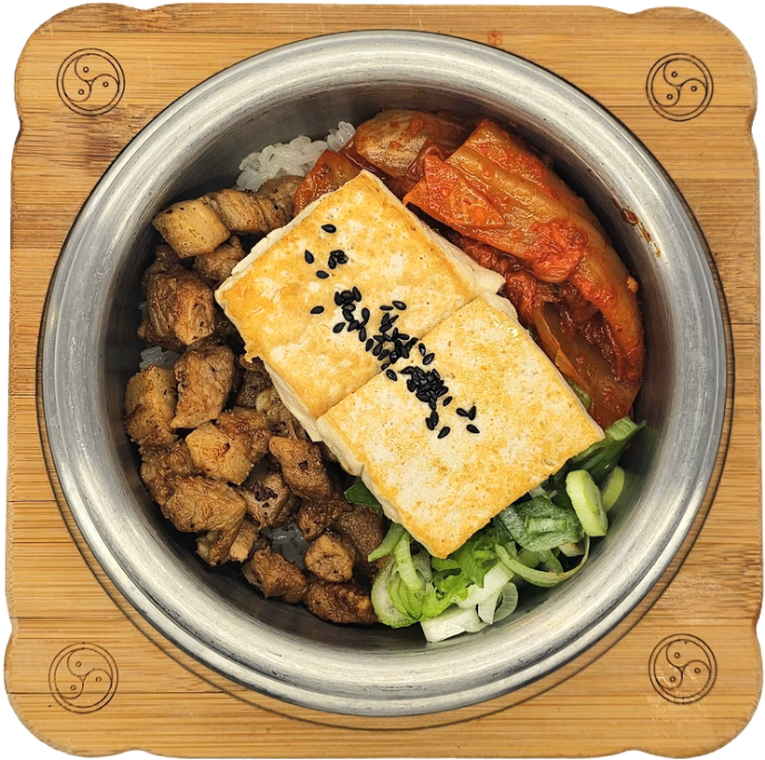 [선택식] 묵은지 삼겹살 솥밥