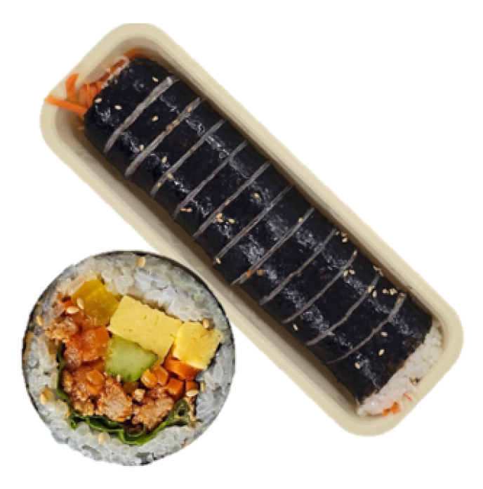 [수제] 매운 돼지고기 더덕 김밥 외 20종