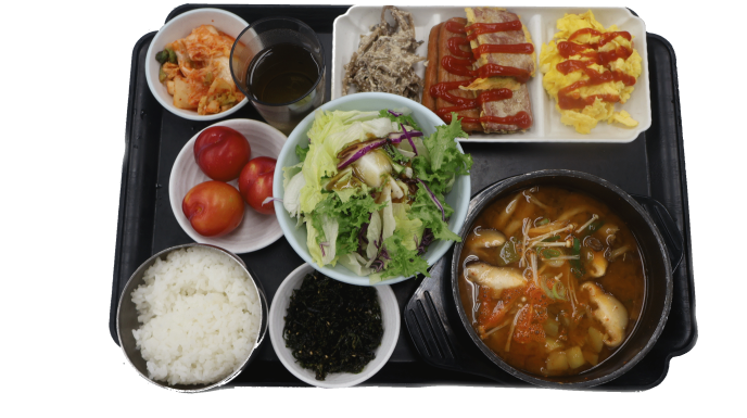 [듀얼메뉴]버섯된장찌개