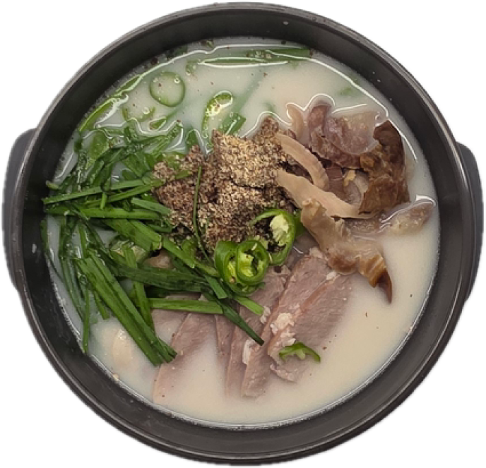 돼지국밥[Pork and Rice Soup]