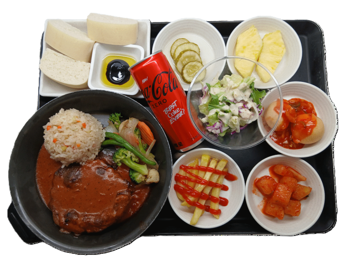 페퍼크림포크스테이크[Pork Chuck Steak with pepper-cream]