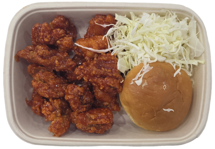 [단품]고추장양념닭강정&모닝빵
