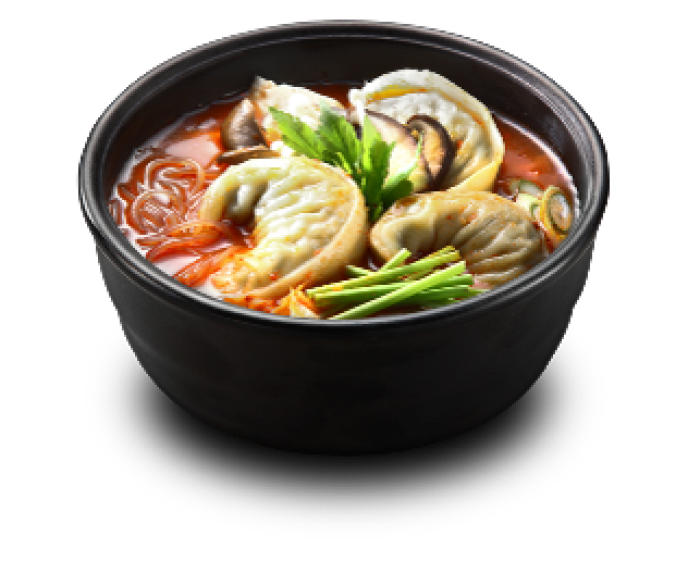 얼큰왕만둣국