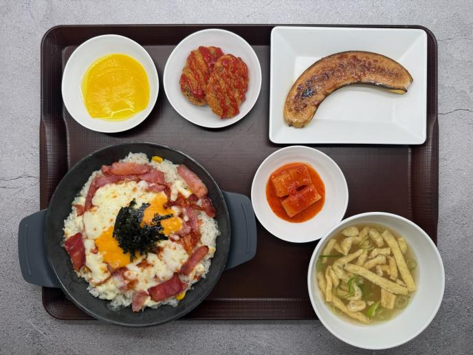 철판김치치즈밥
