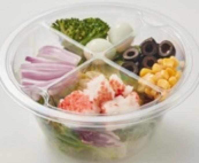 꽃맛살메추리알샐러드