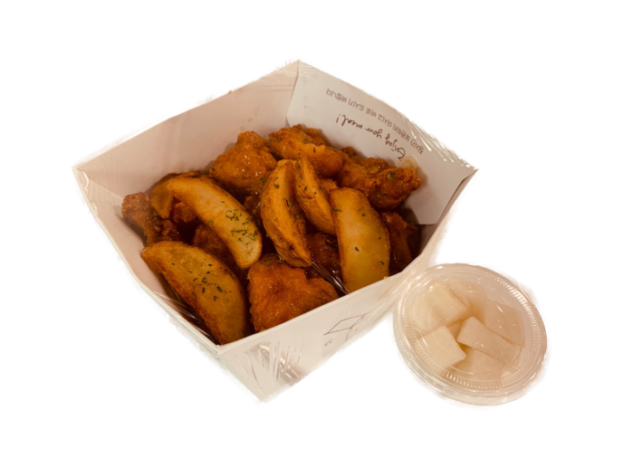 양념치킨반마리세트(뼈)