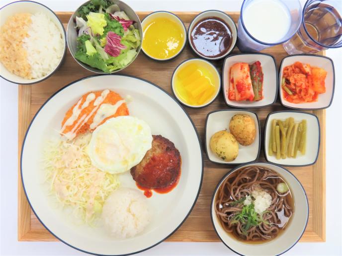 커틀렛정식(함박*새우가스)