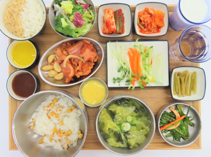 통마늘훈제오리구이*머스타드