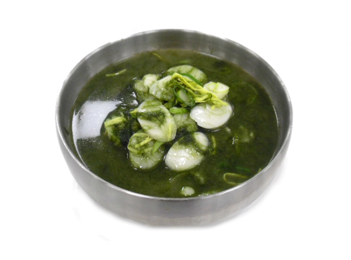 매생이떡국