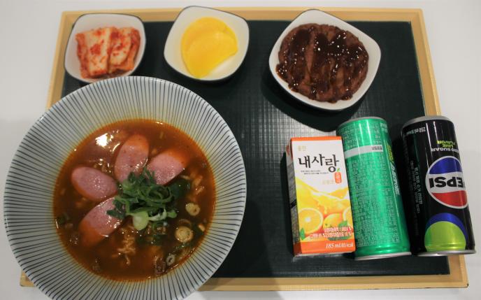 소시지라면