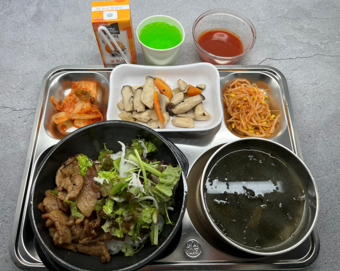 제육생야채비빔밥