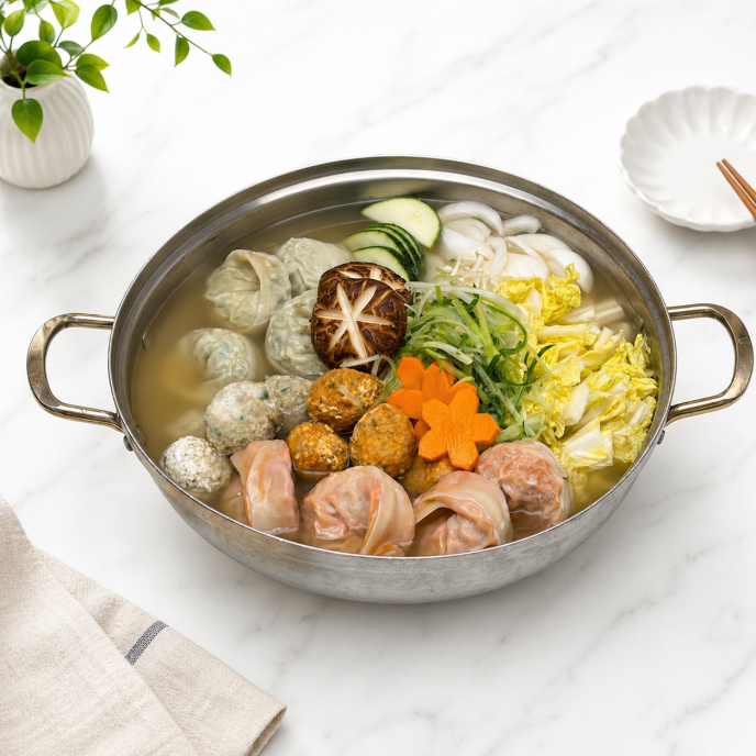 버섯만두전골(&칼국수,죽)_4인분기준