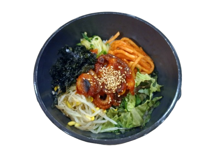 매콤오징어돌솥비빔밥
