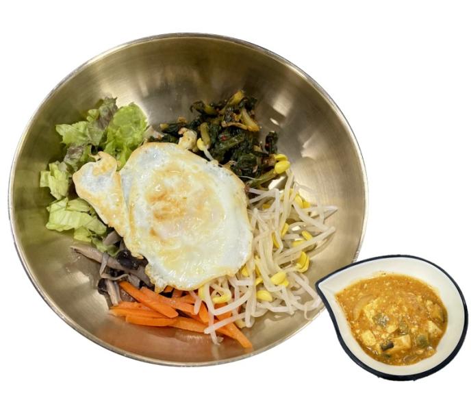 열무보리비빔밥&강된장