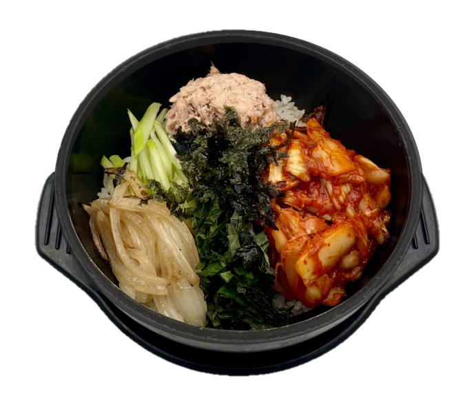 참치김치덮밥&계란후라이