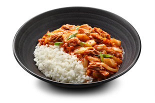 참치김치덮밥(참치캔,가다랑어:원양산)