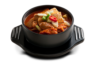 뚝배기 삼겸살김치찌개