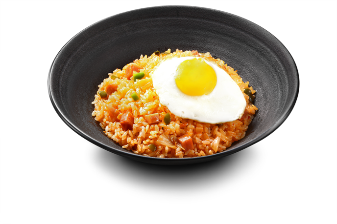 햄김치볶음밥